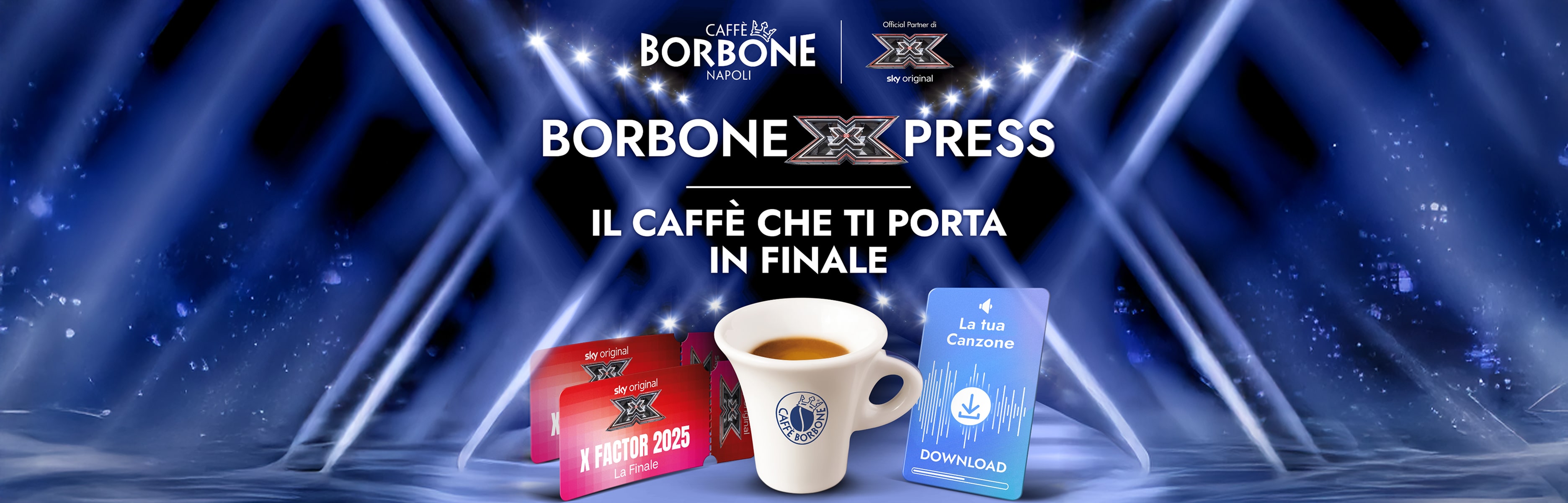BORBONE EXPRESS - Il Caffè che ti porta in finale